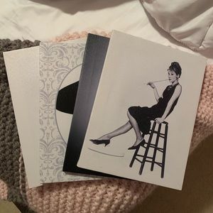 Audrey Hepburn canvases 4 total wall decor